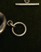 -SPECIAL- “Jean Paul Gaultier” 90’s-00’s sculptural gunmetal loop bracelet