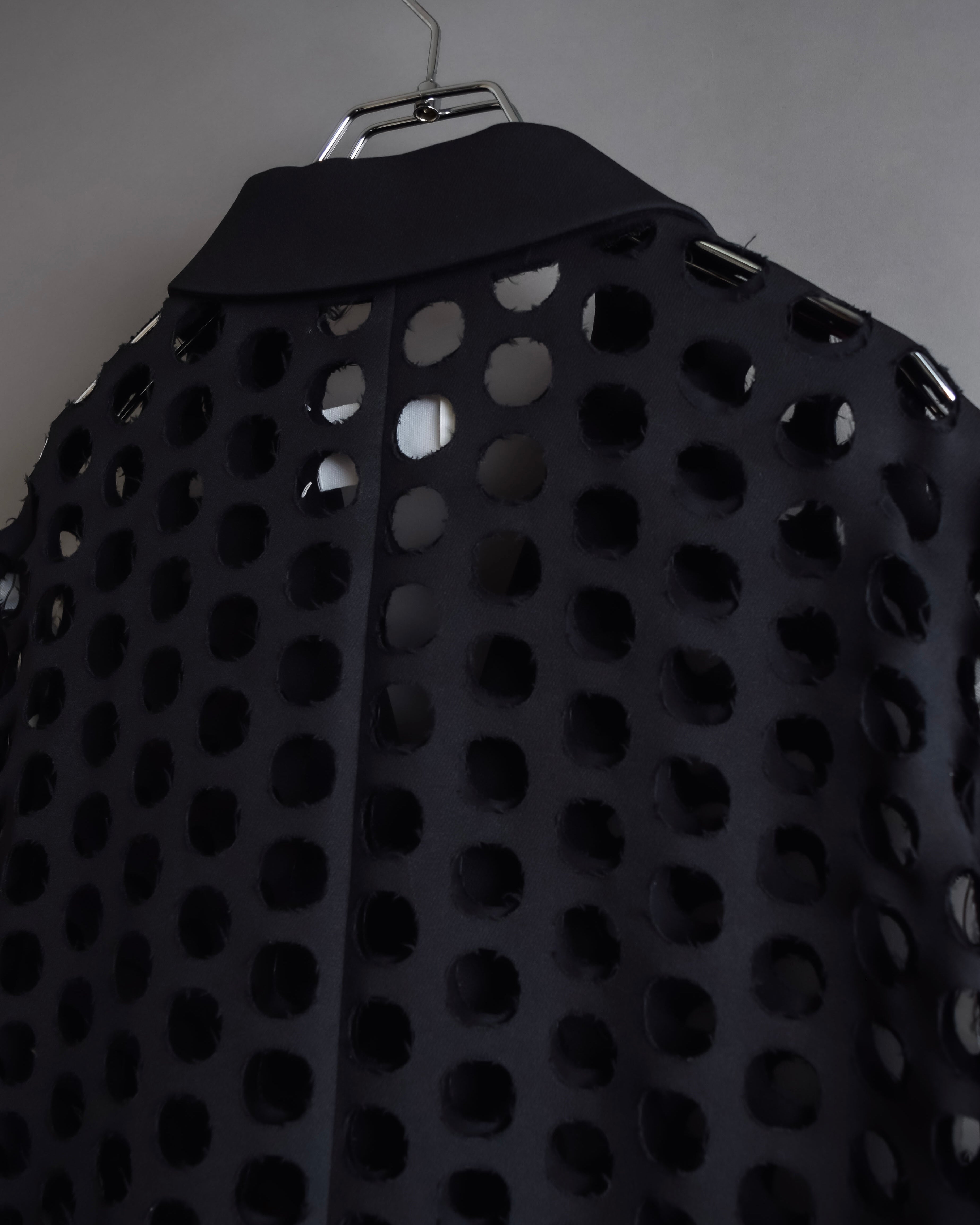 "MAISON MARGIELA" 20SS Cut-out layered structure long coat