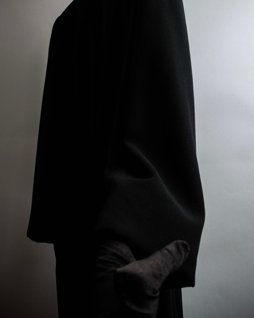 "Max Mara" Draping detail wrap skirt set up