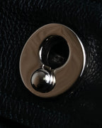 "YVES SAINT LAURENT" Muse Two series grain leather one-handle bag