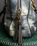 "DOLCE &amp; GABBANA" Miss edge series calf leather 2 way bag