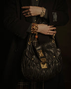 –SPECIAL– "miu miu" 00’s archival matelassé coffer bag