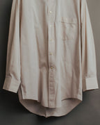 “BALENCIAGA” 90’s-00’s Relaxed pale dress shirt