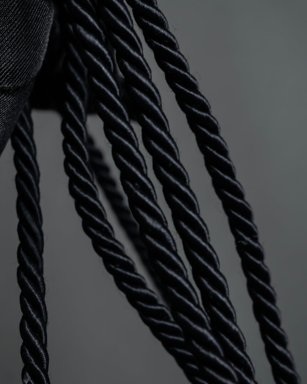 "FENDI" 80's Karl Lagerfeld design braided leather shoulder bag