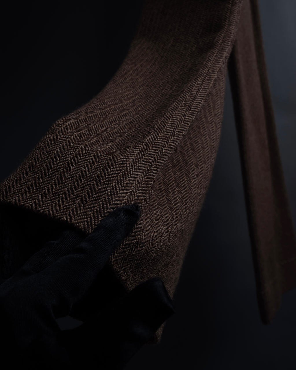 "FENDI" Velvet switching design herringbone set up