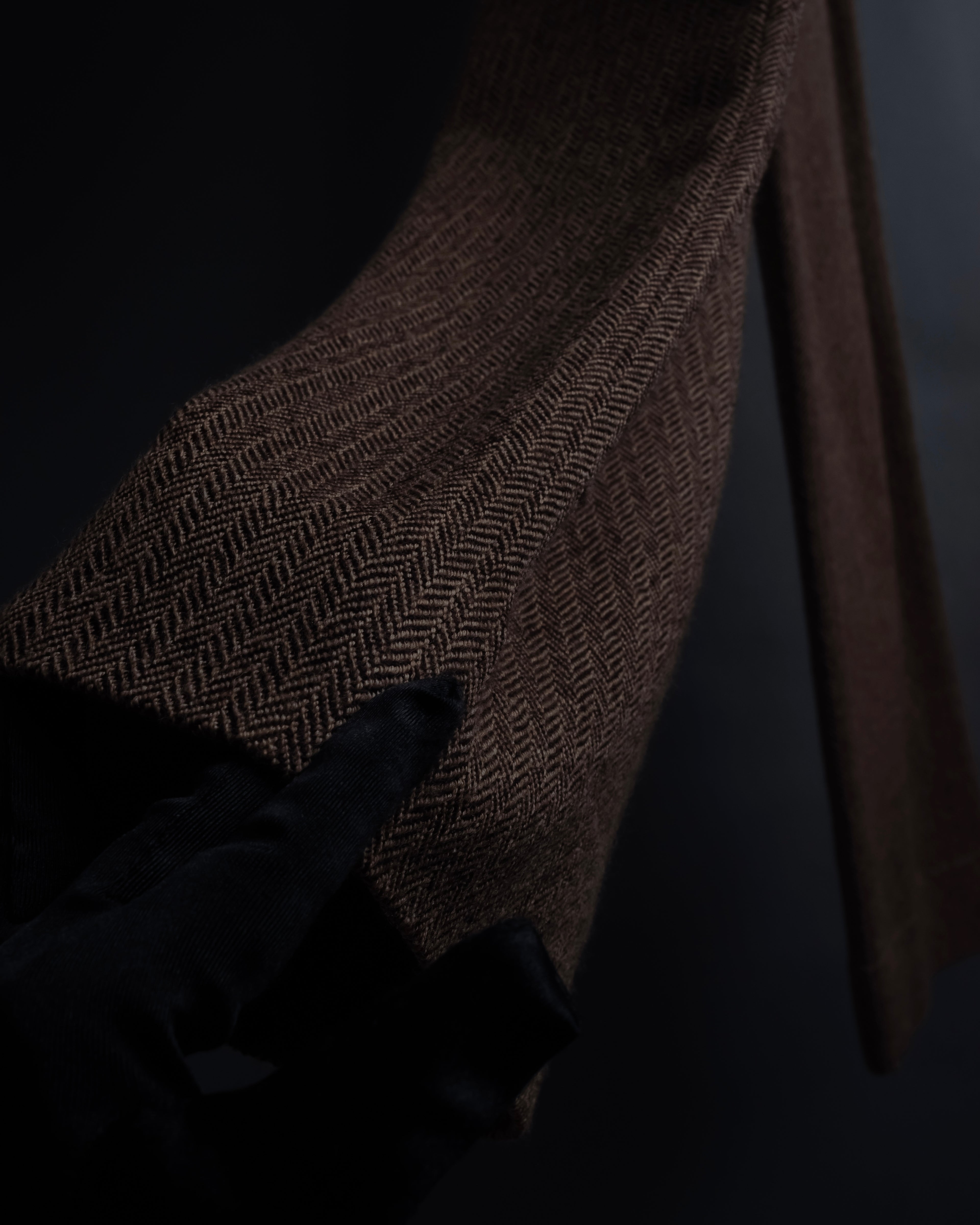 "FENDI" Velvet switching design herringbone set up