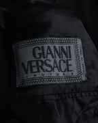 "Gianni Versace" 90’s couture wool-blend long coat