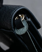 "MAISON MARGIELA" Grained leather envelope compact wallet