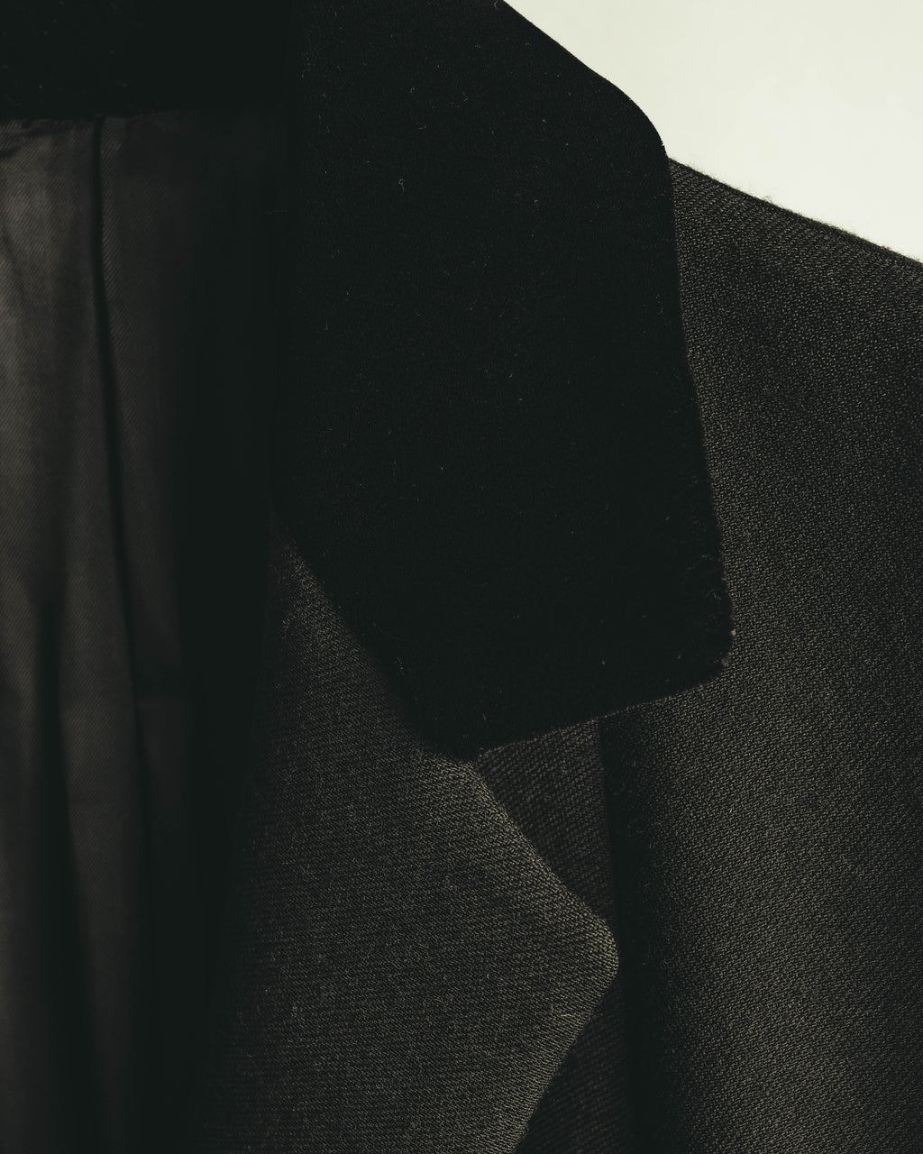 "Bottega Veneta" 90's-00's Sculptural tailored long coat
