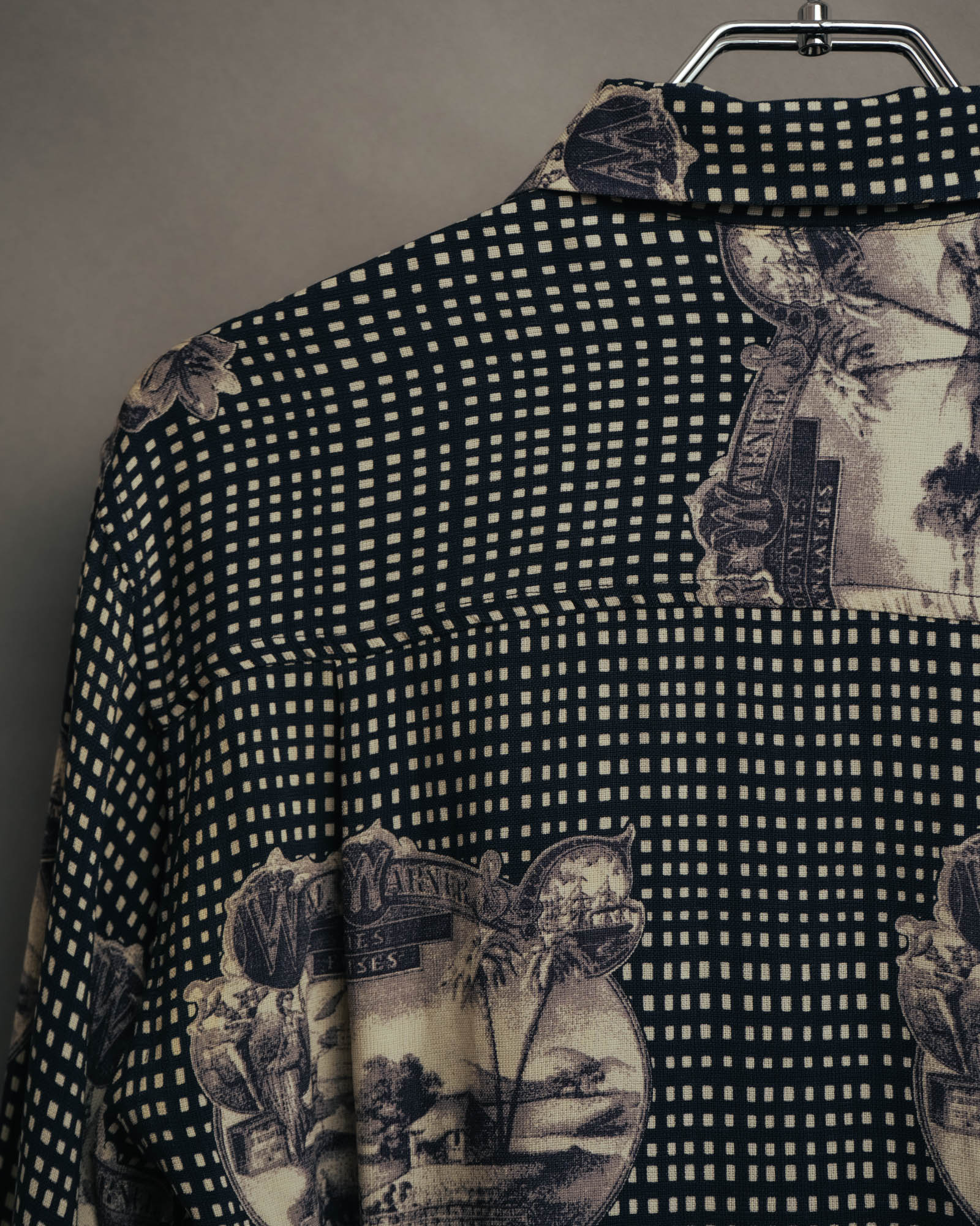 –SPECIAL– “Christian Dior” 80’s-90’s archival toile print shirt