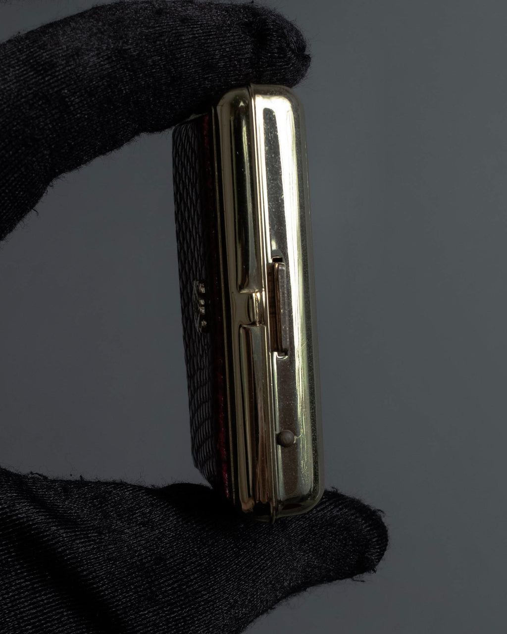 "LOEWE" Anagram logo design antique style accessory case