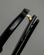 "LOEWE" Thick rim oval frame sunglasses