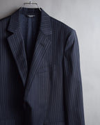 "Dolce & Gabbana" Pinstripe wool tailored jacket