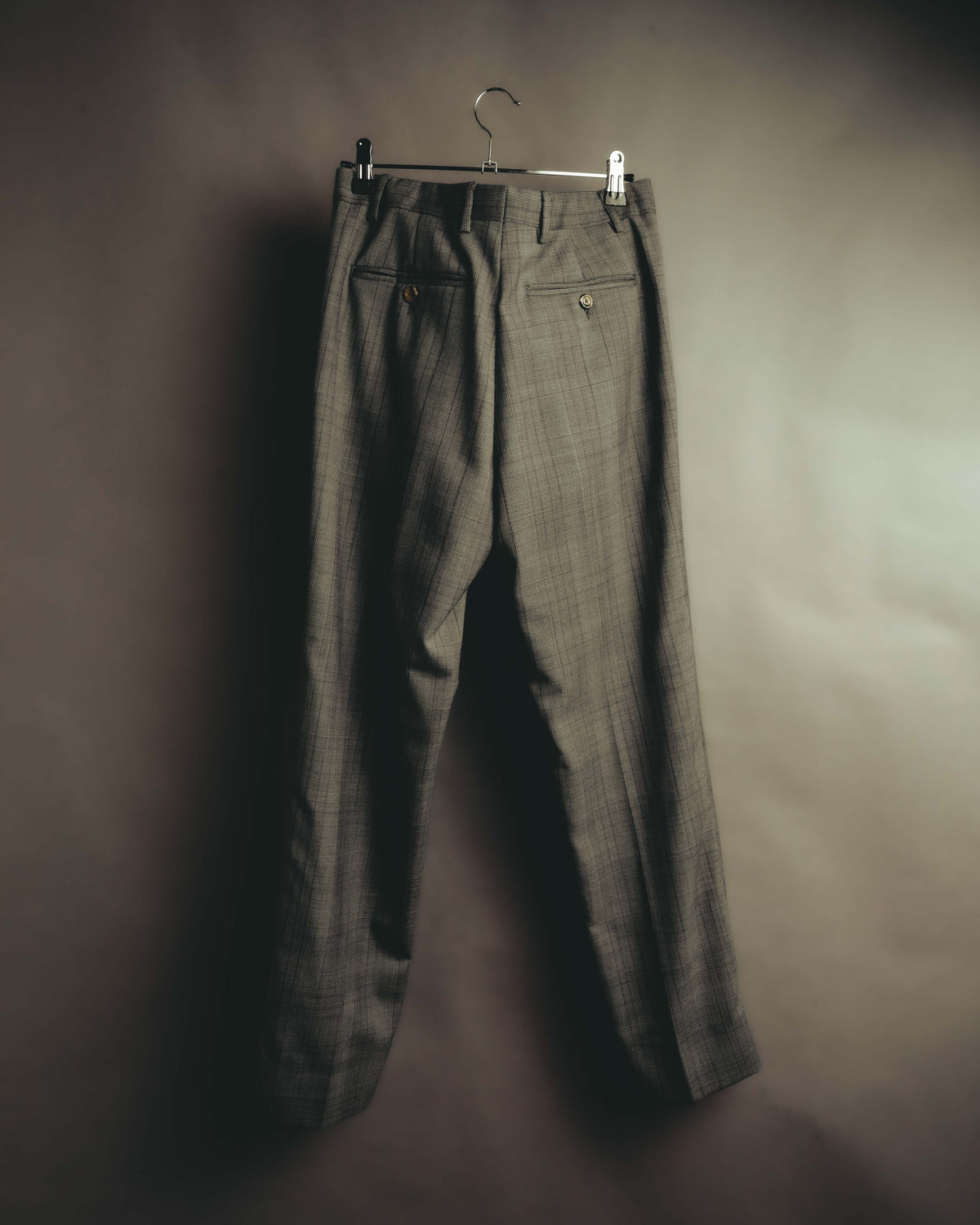 -SPECIAL- “GUCCI” 2019-2021 Glen check double-breasted wool suit