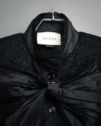 -SPECIAL- “GUCCI“ 2017-18 Fall winter lace bow blouse