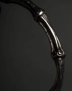 "Tiffany&Co" Bamboo motif design silver 925 bangle