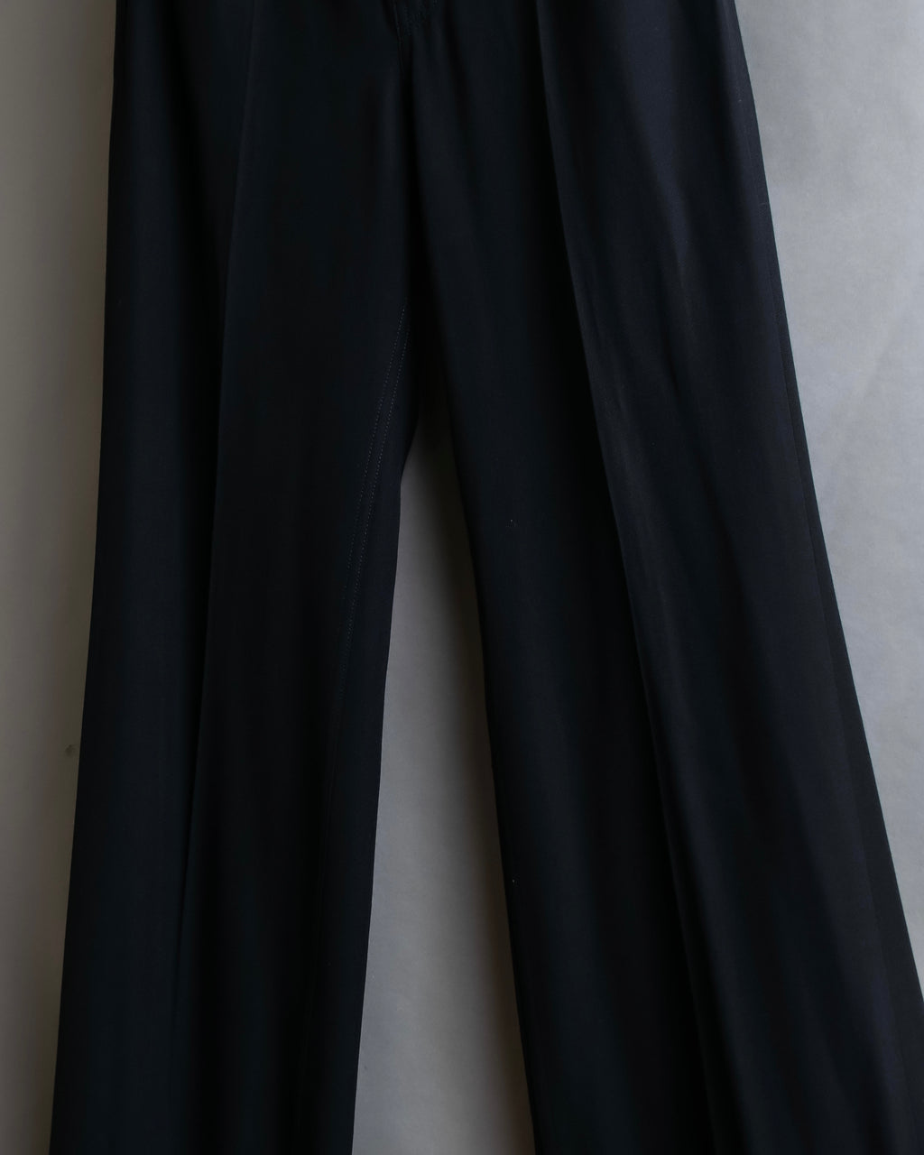"BALENCIAGA" Beautiful draped full-length slacks