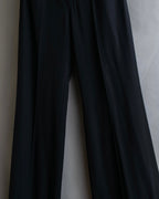 "BALENCIAGA" Beautiful draped full-length slacks