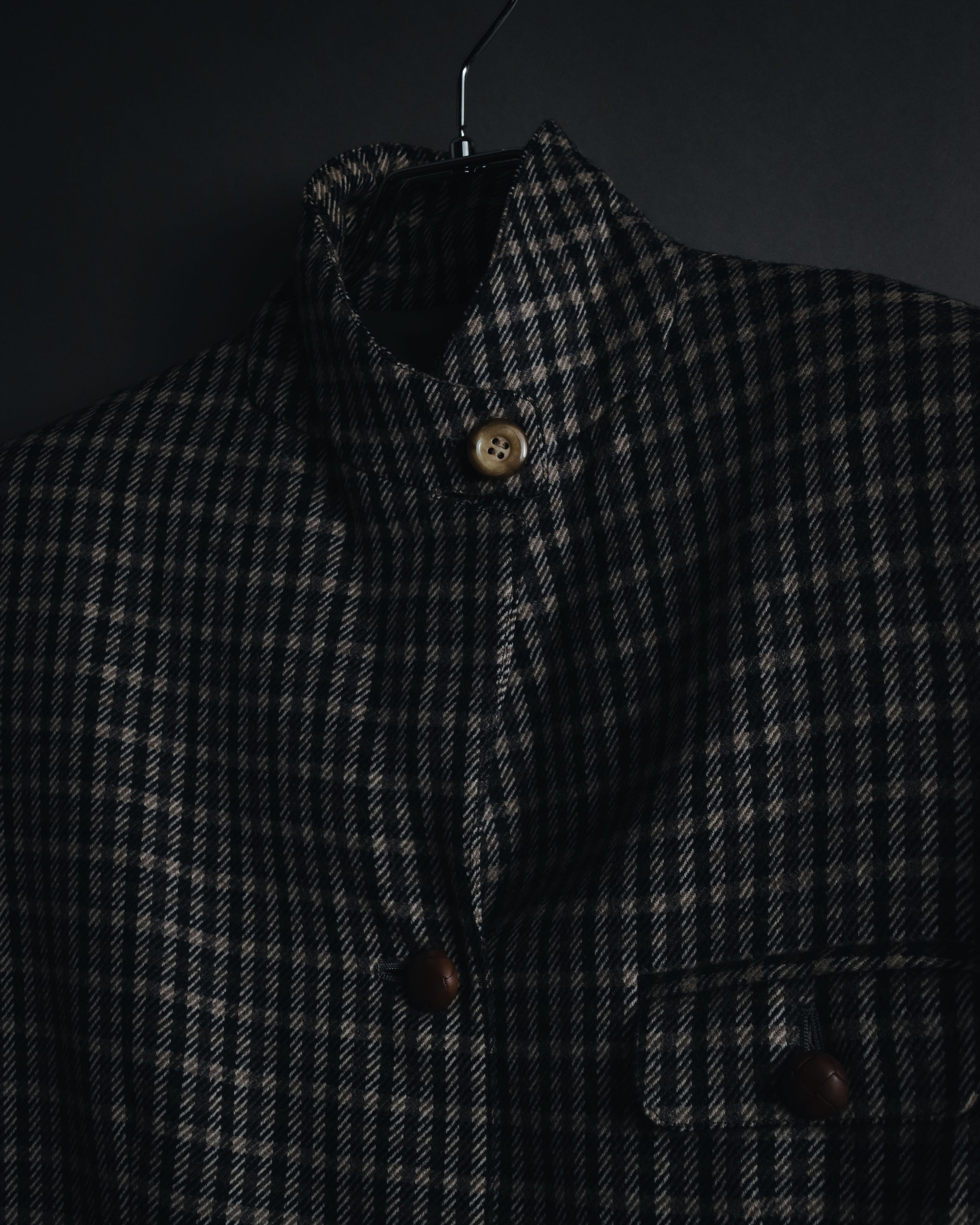 "Christian Dior SPORTS" 80’s-90’s british check tweed jacket