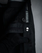 "GIORGIO ARMANI" 90’s draped double breasted suit set-up