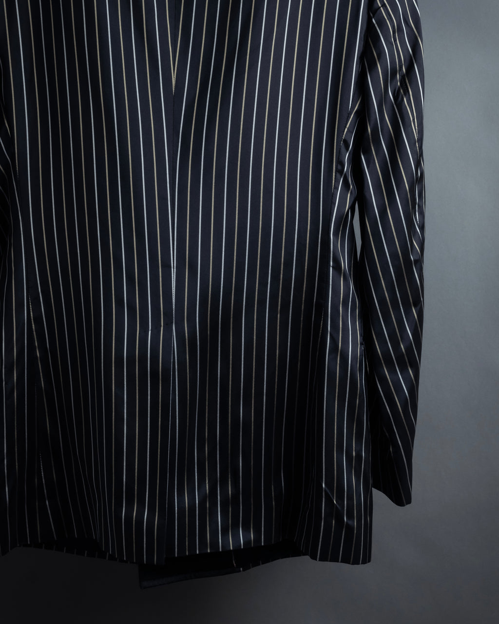 "Dolce & Gabbana" Silk design double-breasted tailored jacker