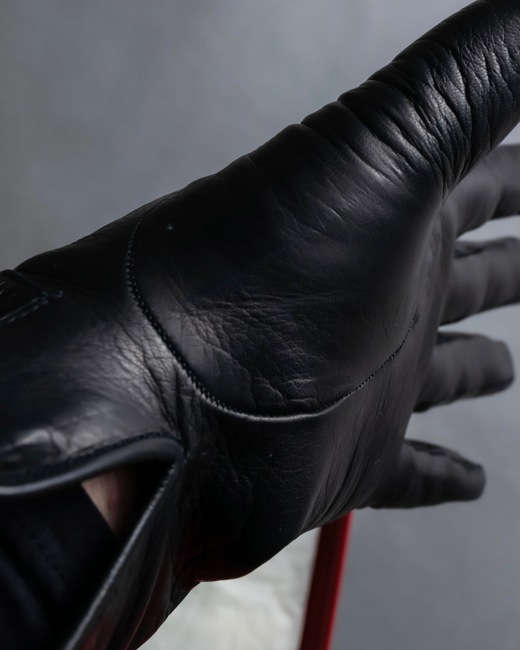 "Salvatore Ferragamo" Gancini motif leather gloves