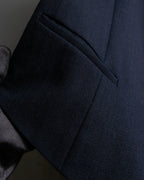 Vintage navy color wool vest