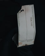 "GIORGIO ARMANI" Early 90s rayon linen asymmetric gilet