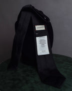 "GUCCI" Michele period tiger embroidery silk necktie