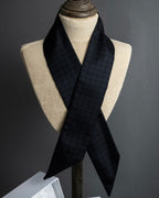 -MOOD Christmas Collection-
"Dior" Classic houndstooth pattern Mitza scarf