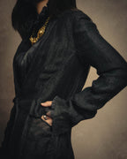 -SPECIAL- “Rick Owens” 2000’s Open weave shawl cardigan
