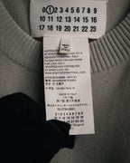 “Maison Margiela” 2015SS deconstructed cape knit top