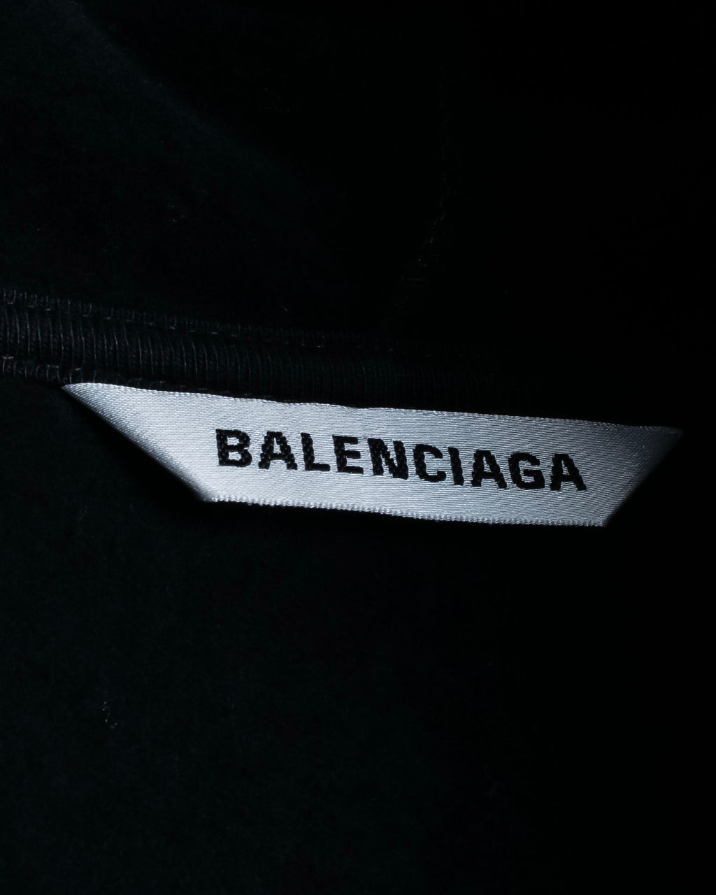 "BALENCIAGA" Oversized poncho flare silhouette hoodie