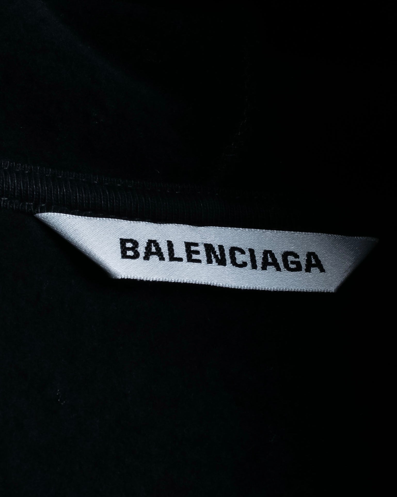 "BALENCIAGA" Oversized poncho flare silhouette hoodie