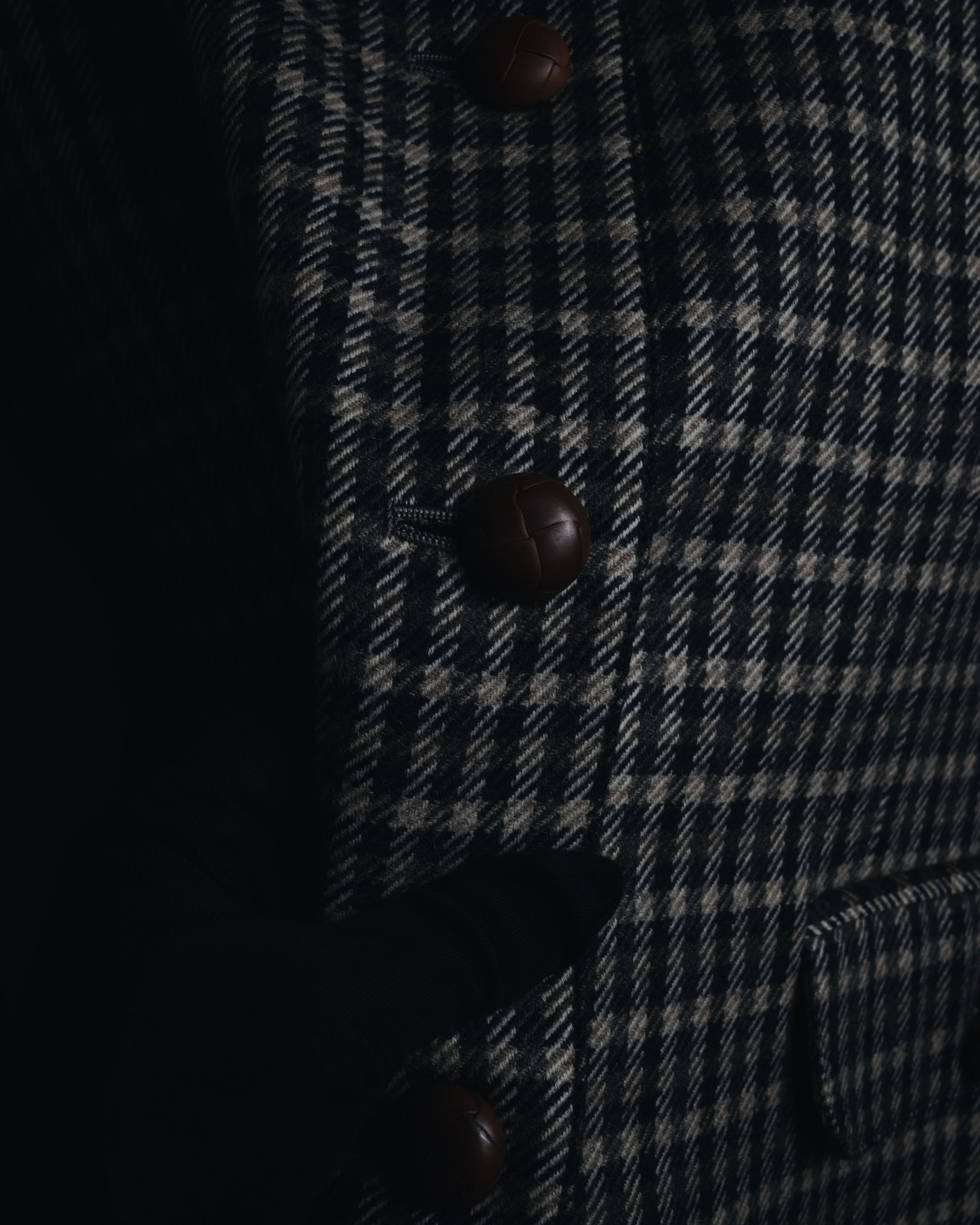 "Christian Dior SPORTS" 80’s-90’s british check tweed jacket