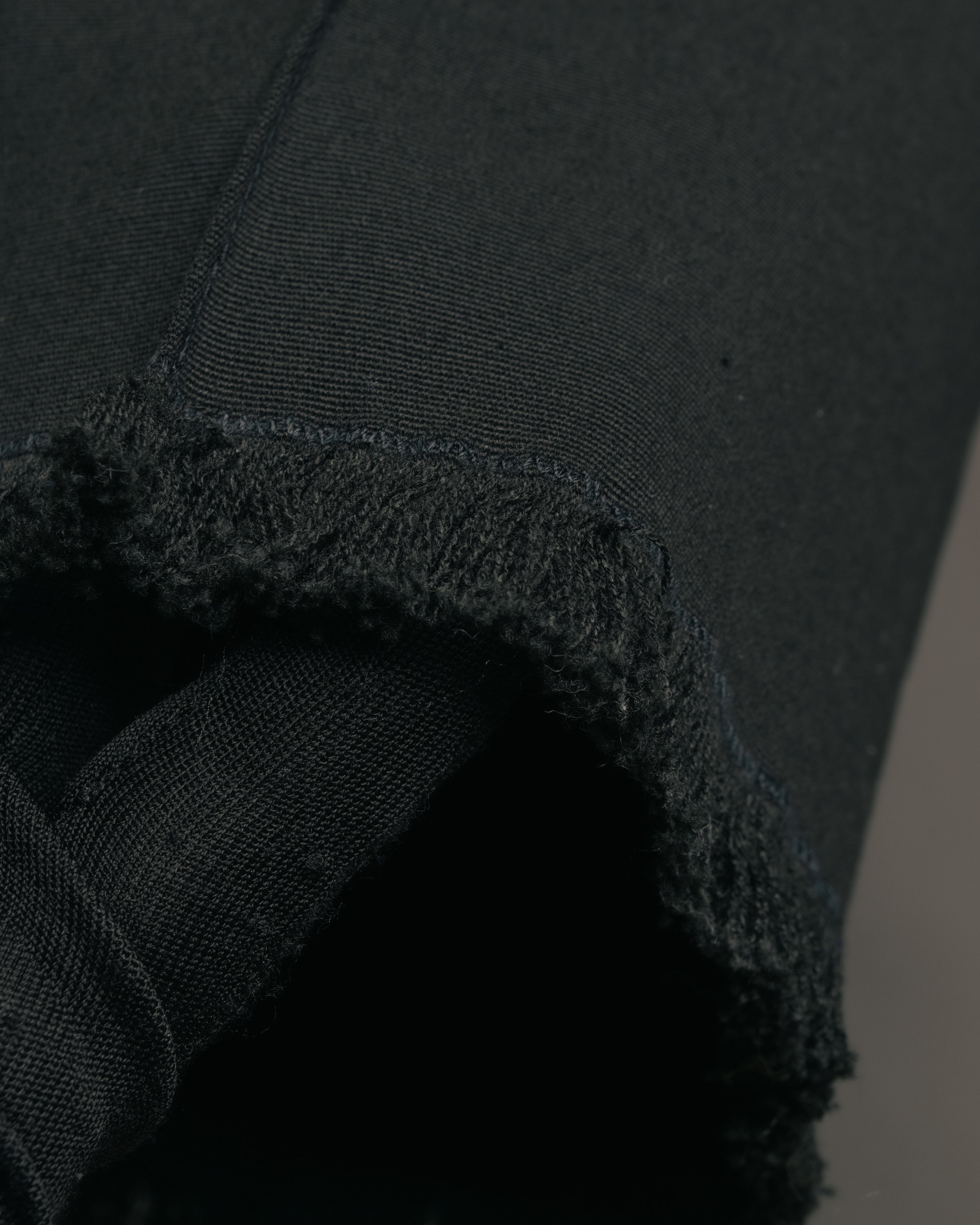 “CHANEL” 2004 Spring grosgrain straight trousers