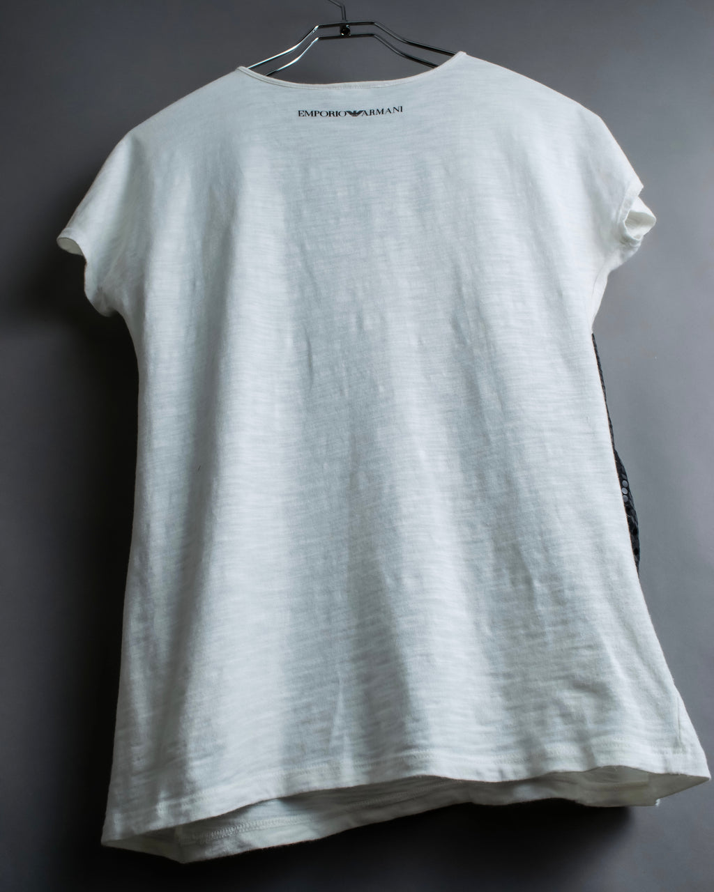 "Emporio Armani" Trompe l'oeil design T-shirt