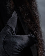 -SPECIAL- "Christian Dior Boutique Paris" 70's-80's Panel work design 100% mink fur coat