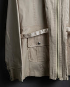 "PRADA" Military detail cotton jacket