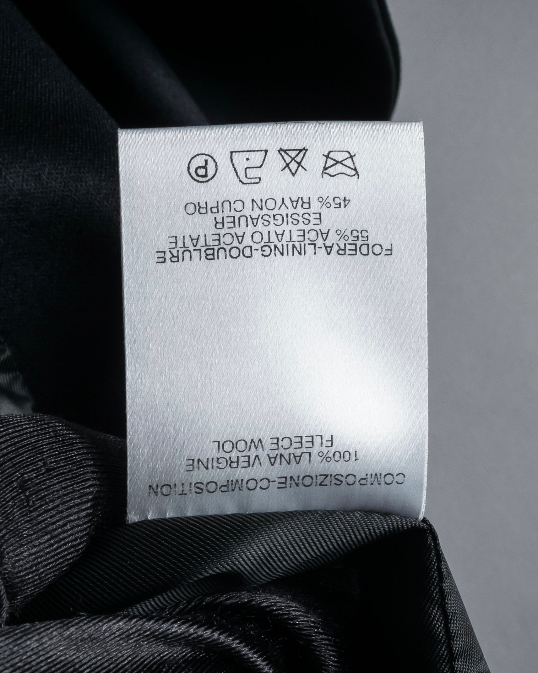 -SPECIAL- "YVES SAINT LAURENT rive gauche" 03 year Tom Ford period corset design long coat