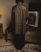 "FENDI" 90's Graphic patterned long coat