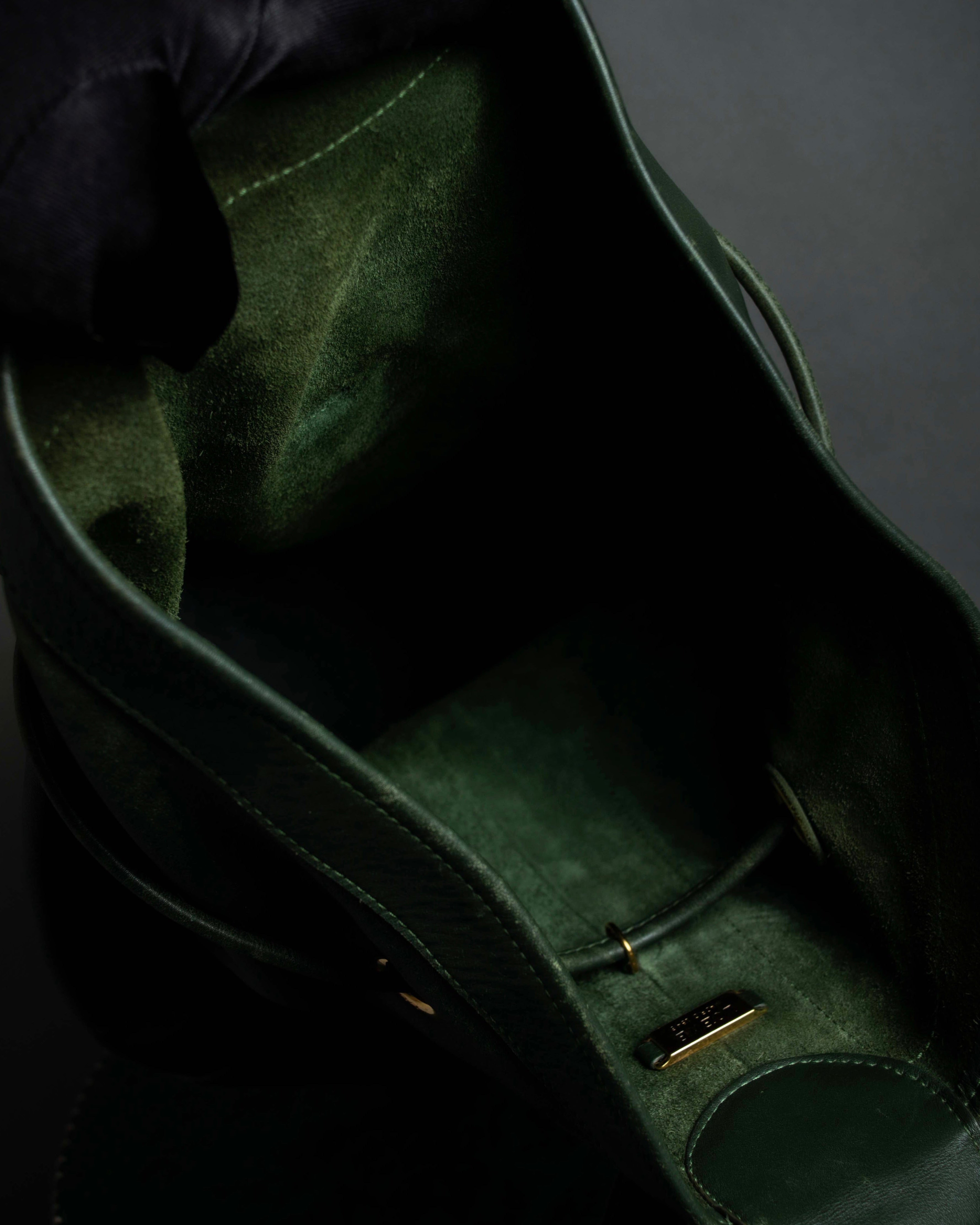 "LOEWE" Anton series drawstringsleather shoulder bag