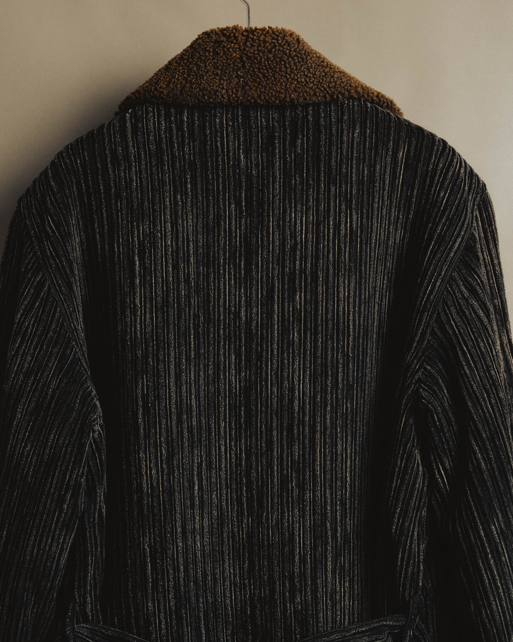 "Christian Dior" 80's-90's Classically tailored belted double-breasted coat
