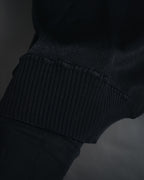 "Christian Dior BOUTIQUE" 2007’s draped viscose mesh-panel pullover