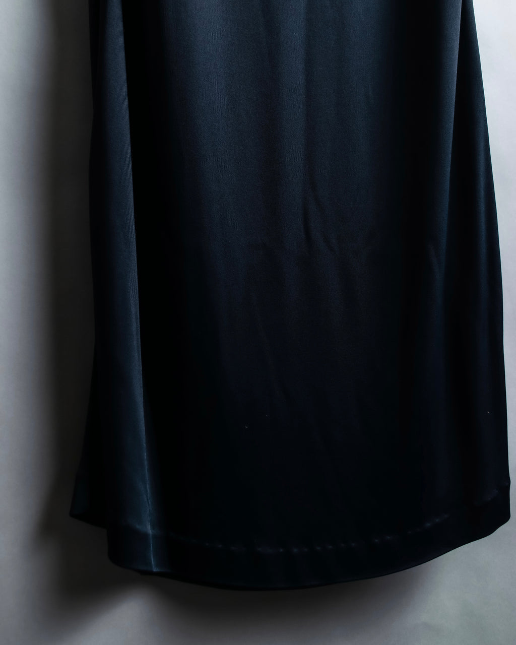 "GUCCI" Maxi-length glossy rayon skirt