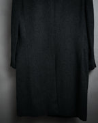 “BALENCIAGA PARIS” 90’s Cashmere blend chesterfield coat