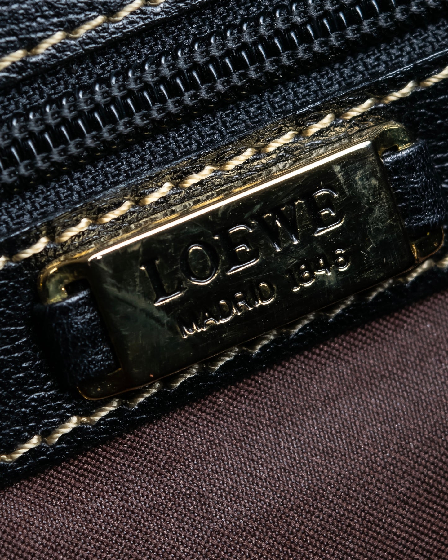 "LOEWE"  Velazquez Twist Series leather hand bag