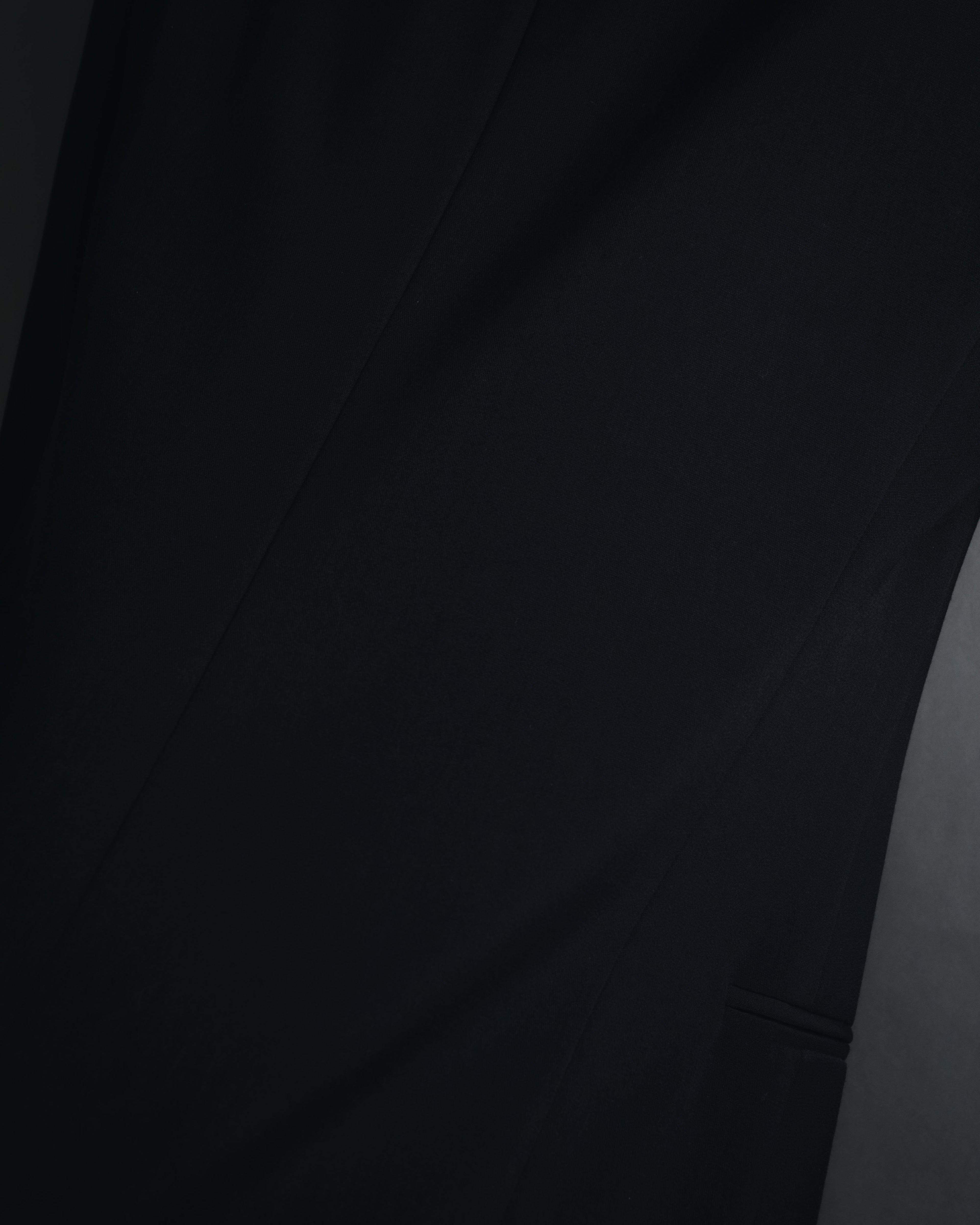 "EMPORIO ARMANI" Minimalist three-button tailored jacket