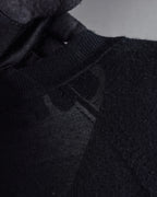 "HERMES" Cashmere silk blend V-neck knit