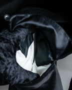 "Vintage beautiful velor tailored jacket"